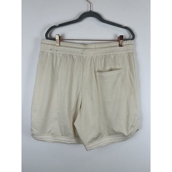 NFL Raiders Shorts All White Size Large Men's Jumbotron Arch Logo - Picture 5 of 12